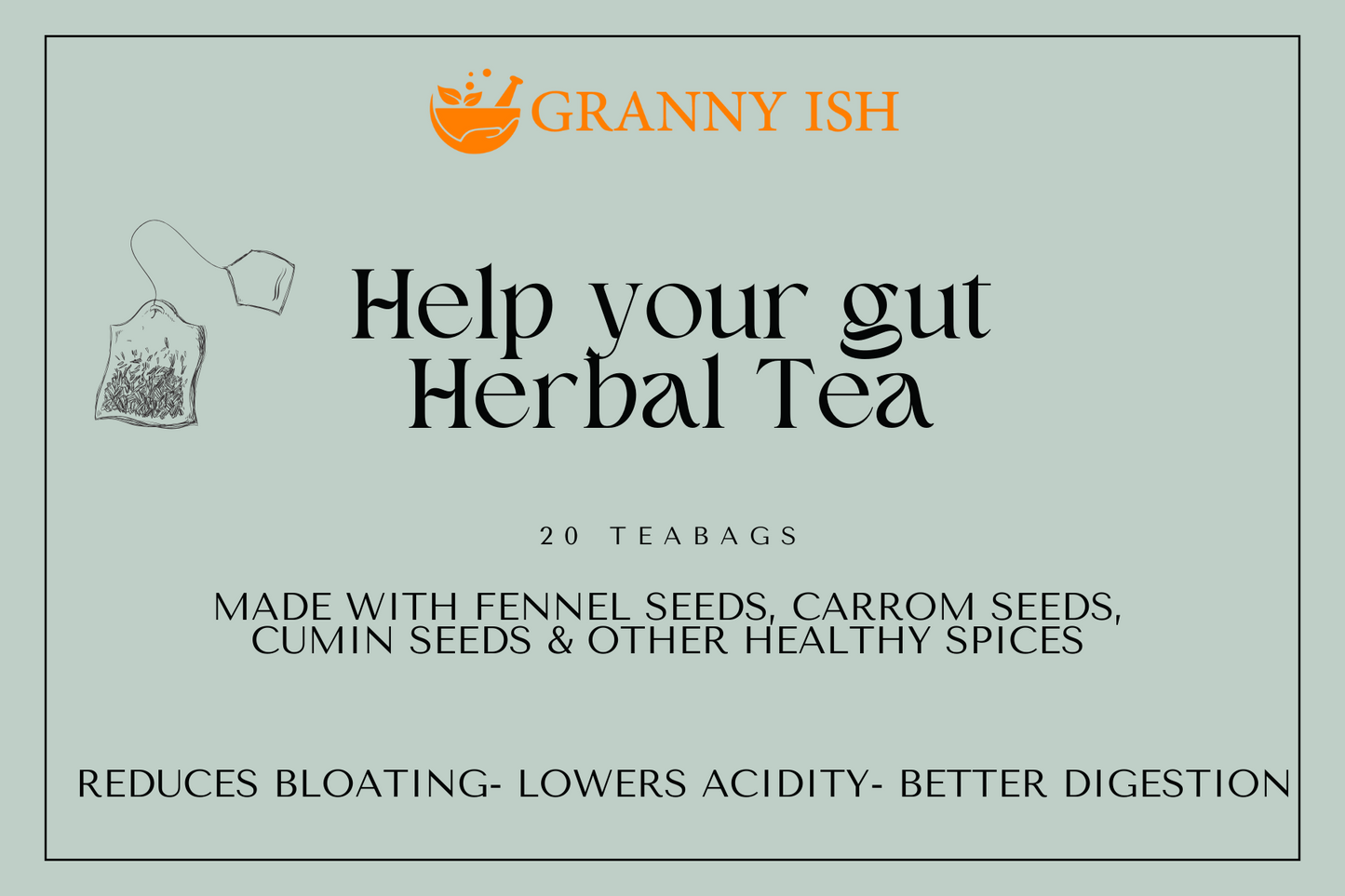 Help your gut herbal tea