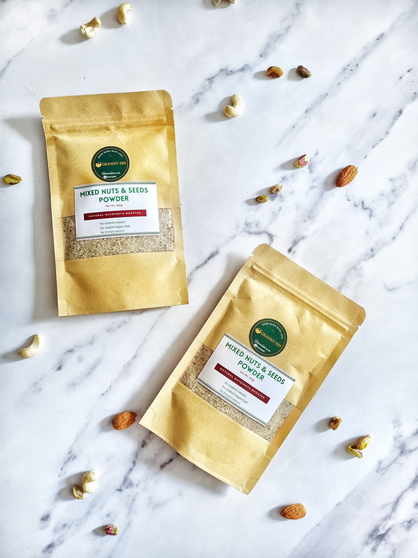 Mixed Nuts & Seeds Powder- Healthy Powdered Mix