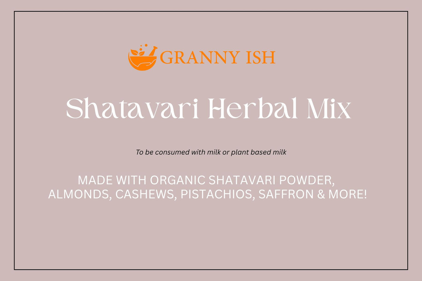 Shatavari Herbal Mix, 100grams