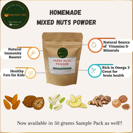 Mixed Nuts Powder- Natural Nutrients Booster
